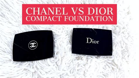 chanel vs dior compact foundation|Chanel vs Dior hydration.